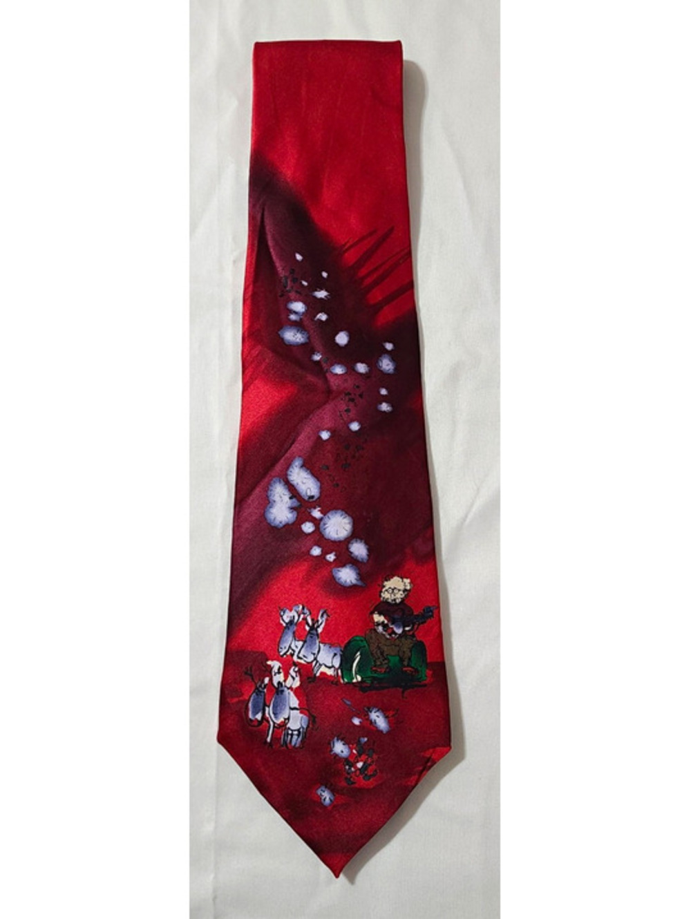 Vintage 1996 Jerry Garcia Like a Twittering Machine Silk Tie Collection Four